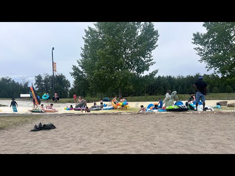 #WHITECOURT outdoor waterslide rotary park🇨🇦