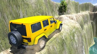 uphill mountain drive with 4x4 Luxury Prado Jeep - Simulator jeep- android gameplay screenshot 4