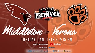 🔴 LIVE: Verona vs. Middleton | WIAA Boys Basketball | Zimbrick Honda’s Presentation of PrepMania