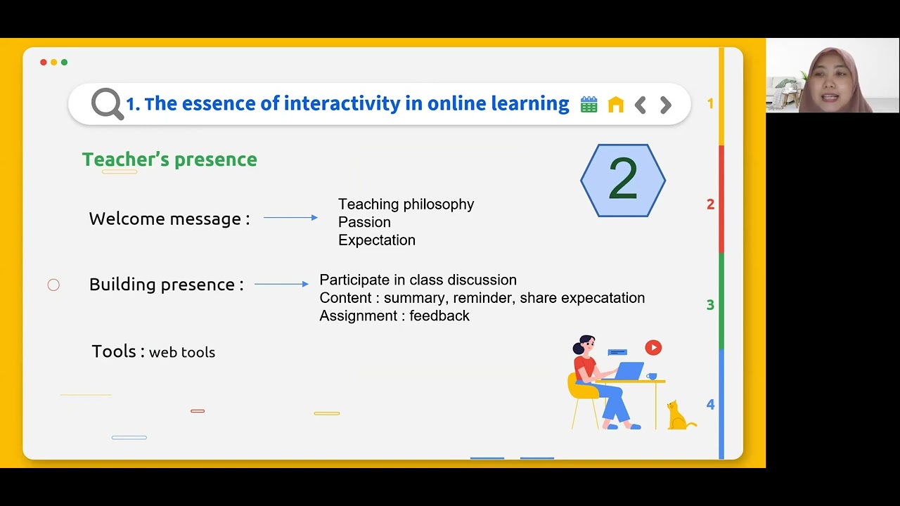 Interaksi adalah inti dari proses pembelajaran, baik offline& online. Mengapa? Yuk simak YouTube