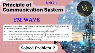 Solved Problem 2 | FM wave | PCS | Vijaya Academy |