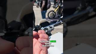 Neues Bike: Wuchtiger, Kräftiger, Massiver – Dein Traum in Weiß! #shorts