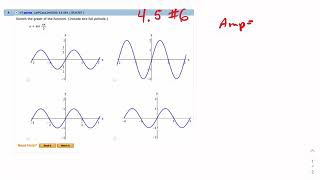 4.5 #6 WebAssign