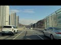 4K | Leaving Songdo City | Songdo Convensia Bridge to Dongchun Tunnel | Kona EV POV