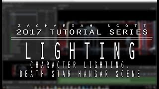 Death star Character Lighting 1 [2017 TUTORIAL SERIES] @ZachariahScott