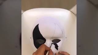 Deadpool Mask Drawing
