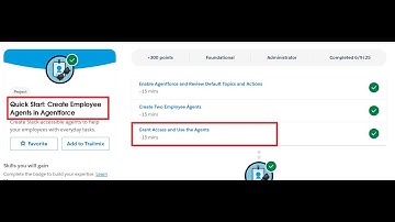 Grant Access and Use the Agents | Quick Start: Create Employee Agents in Agentforce | Salesforce