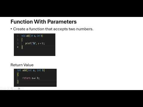 Function Prototype in C