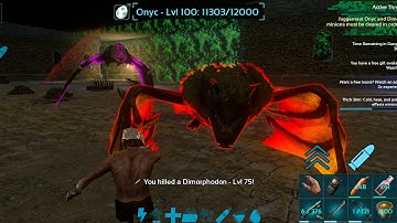 Desolate Falls Dungeon Solo Run/Easy boss fight | Ark Mobile