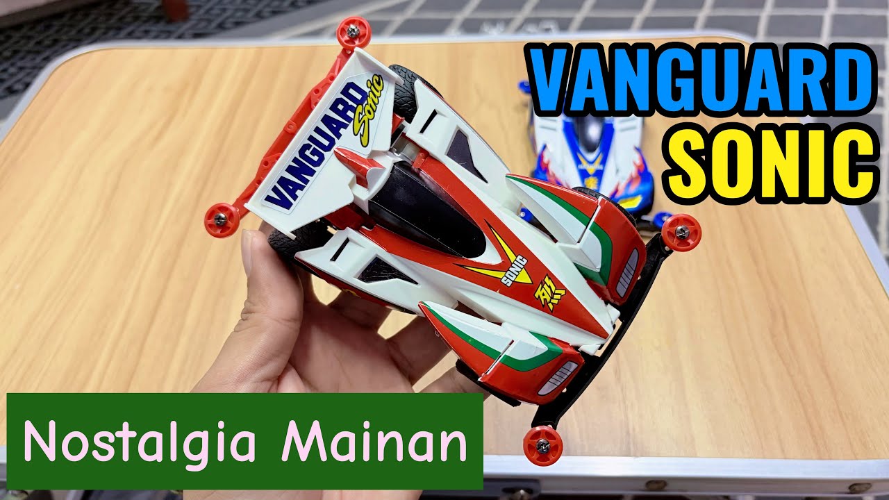 Nostalgia Mainan Jadul Tamiya Mini 4WD Vanguard Sonic