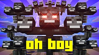 We Fought 10 Withers At Once.. | Minecraft Advance-ture #14