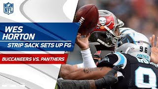 Wes Horton Strip Sacks Jameis Winston to Set Up Carolina FG! | Buccaneers vs. Panthers | NFL Wk 16 screenshot 5
