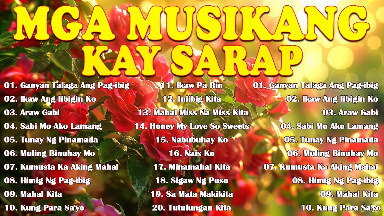 Tagalog Love Songs 80's 90's 💝Opm Masarap Balikan💕 OPM Songs 🌹 Pure Tagalog Pinoy Old Love Songs#01