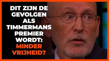 These are the consequences if Timmermans becomes prime minister: 
