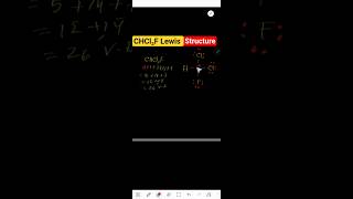CHCl2F Lewis Structure Explained | High School & College Chemistry Tutorial USA