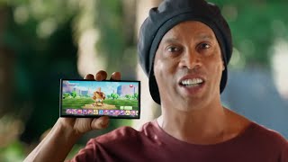 Ronaldinho mereaksi kehadiran Haaland di Clash of Clans