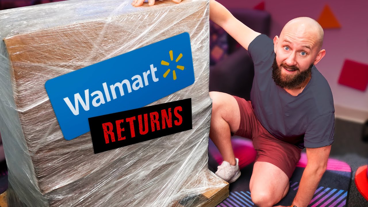 We Bought A GIANT Mystery Crate of Walmart Returns! YouTube