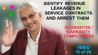 Revenue Leakages (15 of 20) | Outsourcing Work Contract | Guarantee - Warranty Compliances