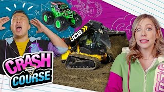 The DIRT CREW builds an EPIC TRACK! | MONSTER JAM® Crash Course | Episode 2