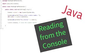 Java - Reading from the Console
