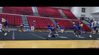 BMS Cheerleaders @ KAPOS Regionals ~1st Place~ advance to STATE!