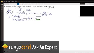 ِDouble surface integral
