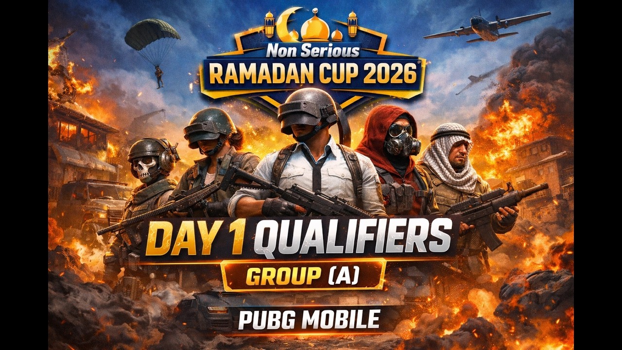 Non Serious Ramadan Cup I Day 1 I Pubg Mobile Live #pubgmobile #rusheryt #ببجي