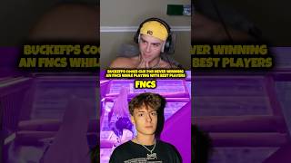 Buckefps responds to clix not winning fncs 😭 #fortnite #clix #fncs #shorts
