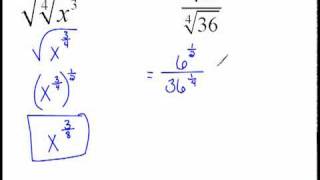 More Examples of Using Rational Exponents to Simplify Radicals 6.2