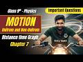 Unifrom acceleration, Circular motion - Motion | Class 9th Physics Chapter 7 | NCERT Book