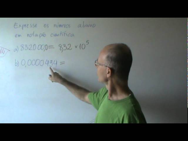 EREMCC 1°A: Operações com notação cientifica.