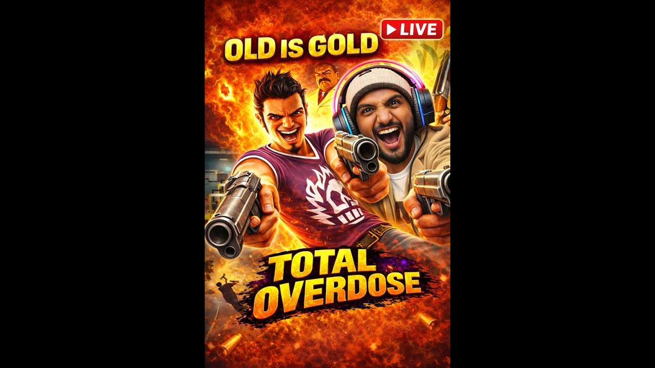 Revisiting TOTAL OVERDOSE 😈 | OLD IS GOLD LIVE | All Games (Portrait)