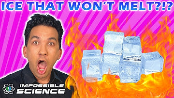 Ice That Refuses To Melt In A Microwave?!? | Impossible Science At Home