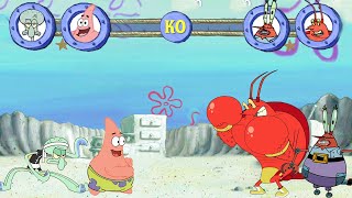 Reef Rumble Patrick And Squidward Vs Mr Krabs And Larry
