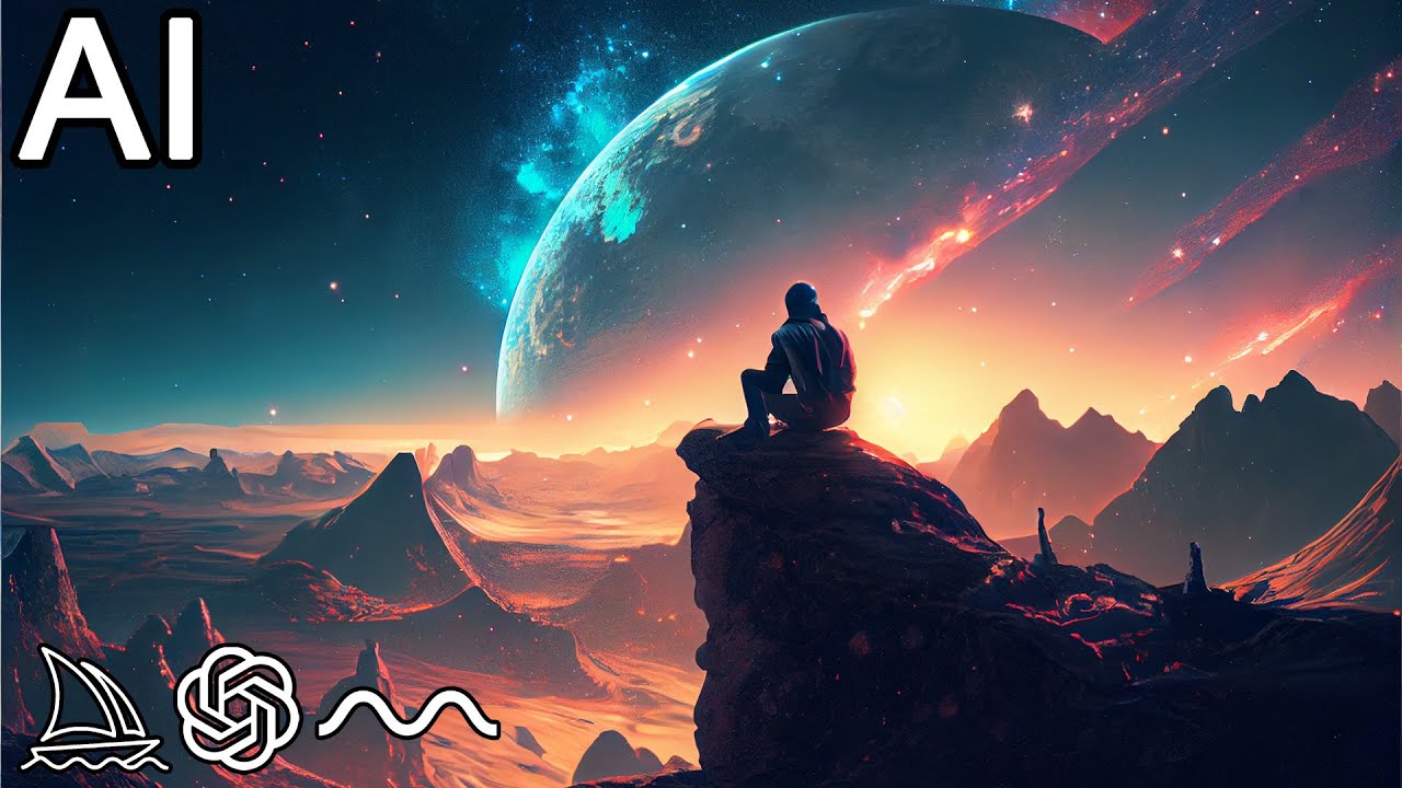 Escape to Tranquility: A Relaxing AI Visual and Musical Journey