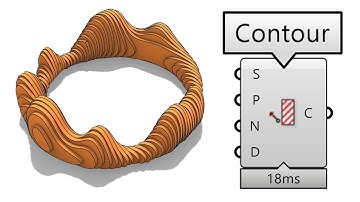 Grasshopper Dendro (Field Contour)