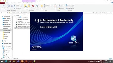 Dispositivos Lógicos Programáveis - Tutorial Instalação do Quartus II