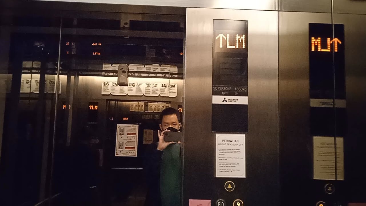 Mitsubishi Nexiez-MR Traction Elevator at Neo Soho, Jakarta