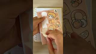 Sprunki Incredibox Pinki🩷Oren🧡Sticker Book DIY #sprunkiincredibox #pinki #oren