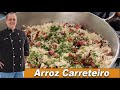 Arroz Carreteiro feito na Fazenda do Ratinho - Chef Taico