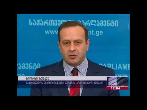 გიორგი გუგავა   ტრადიციული ქორწინების კონსტიტუციაში ასახვის თაობაზე საუბრობს