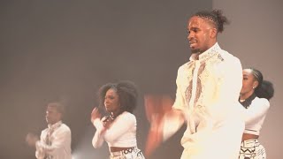 Dress rehearsal for Step Afrika! as performance celebrates 30 years