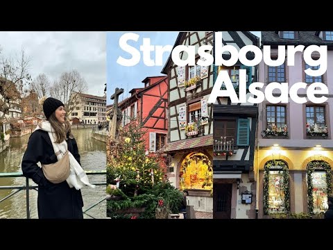Strasbourg'un Christmas Marketi & Alsace'ın Tatlı Köyleri 🧑🏻‍🎄🎄