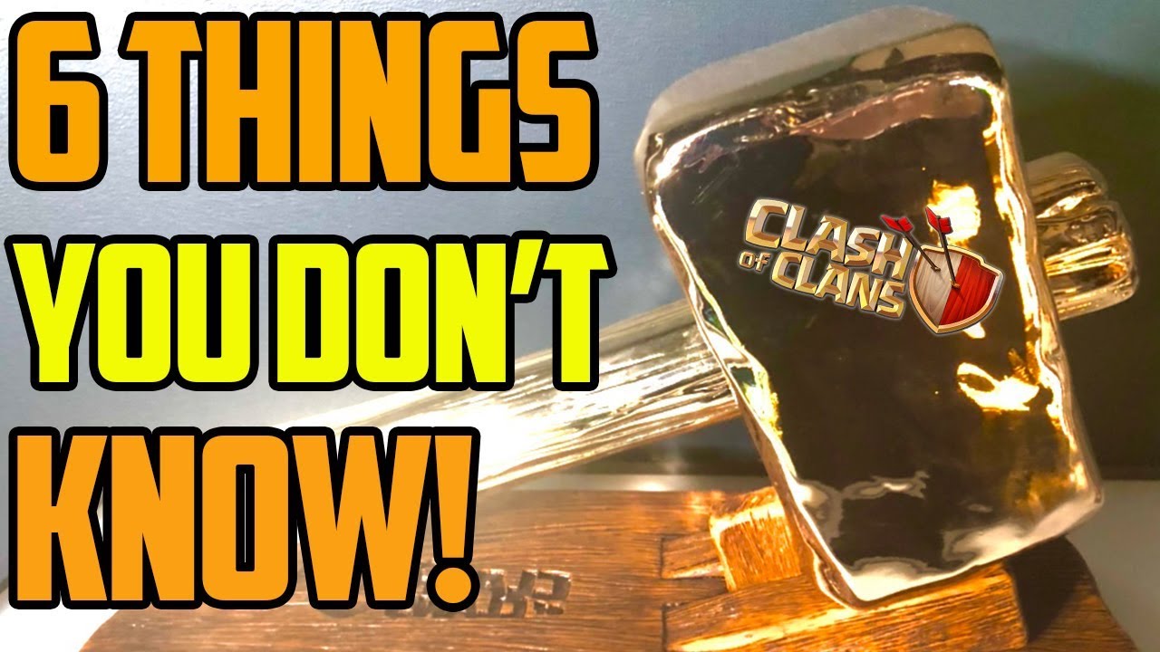6 Things You NEVER KNEW about Clash of Clans! NEW INFO!