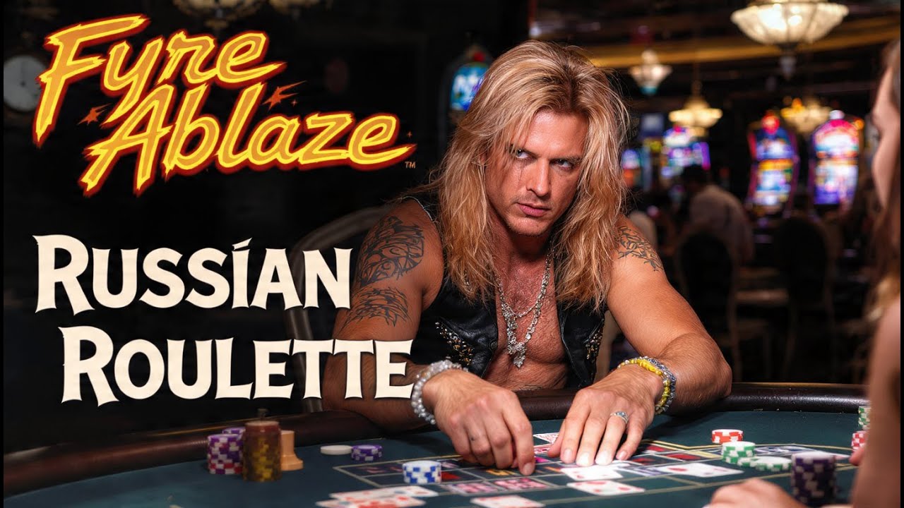 Fyre Ablaze - Russian Roulette (Lyric video) / 80's melodic hard rock