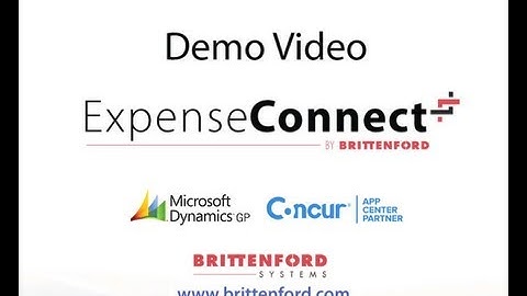 Cloud Integration between Concur & Microsoft Dynamics GP