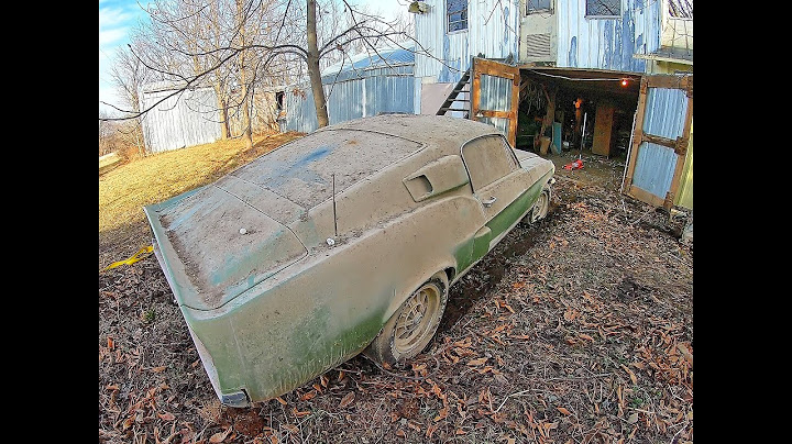 Watch Us Find, Restore & Drive This 1967 Shelby GT-500 Mustang Barn Find - And Add Up Dollars Spent