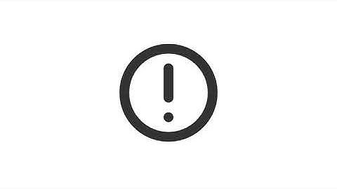 Animated warning linear ui icon
