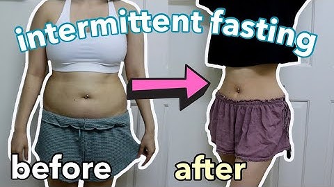 I tried intermittent fasting for a week! before & after results | Fitchella Week 6