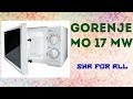 Микроволновая печь GORENJE MO 17 MW Характеристики Презентация